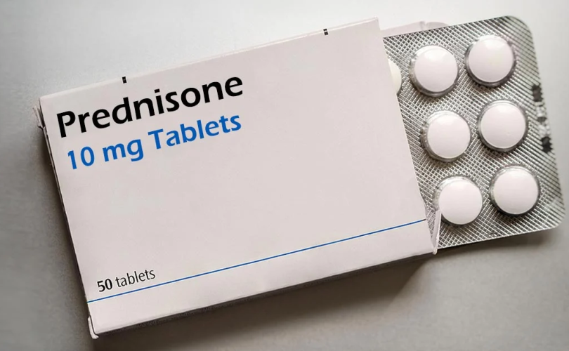 Prednisone (a corticosteroid) medicine