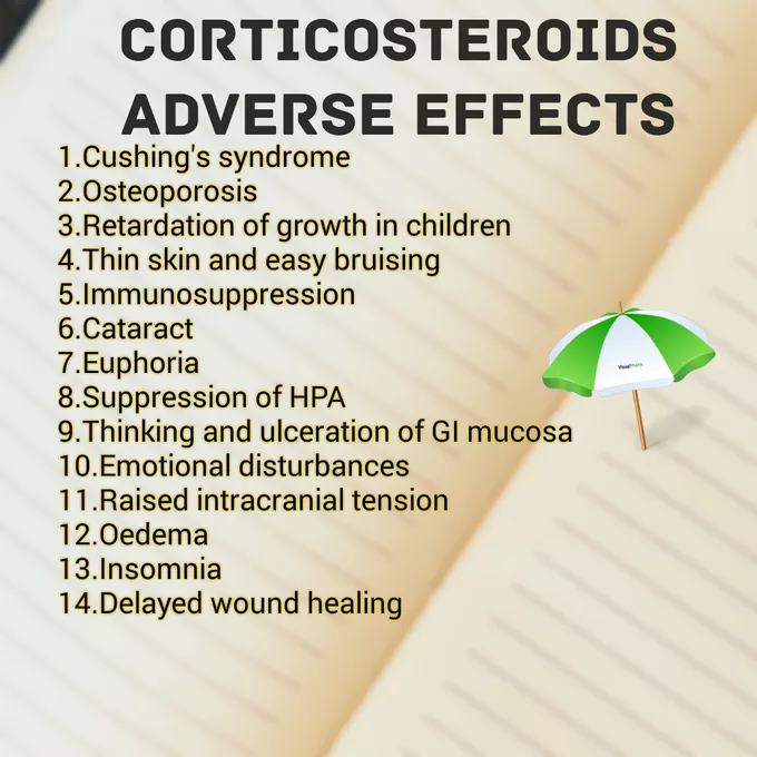 corticosteroid adverse effects