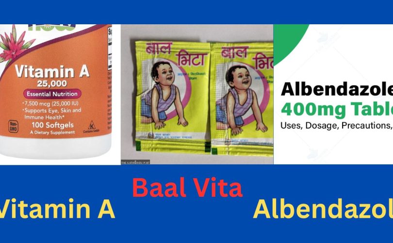 vitamin a baal vita and juka ko ausadhi