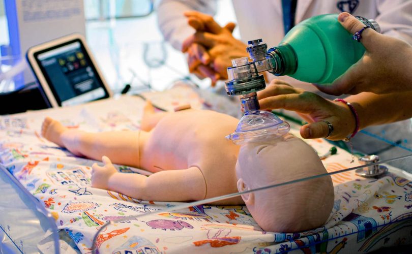 neonatal resuscitaion with bagging